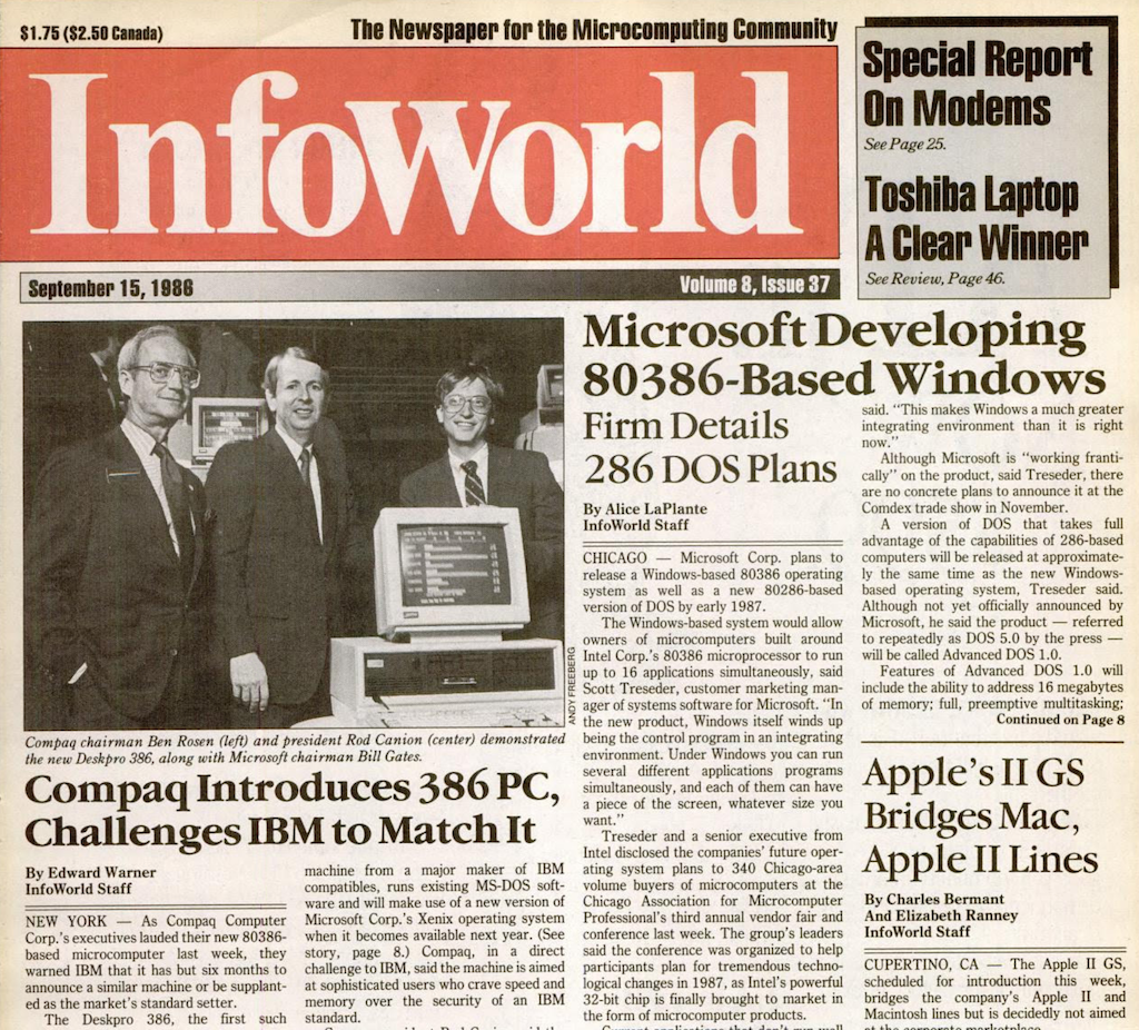 InfoWorld - September 9, 1986