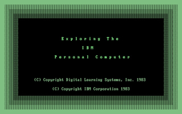 Exploring the IBM PC (Intro