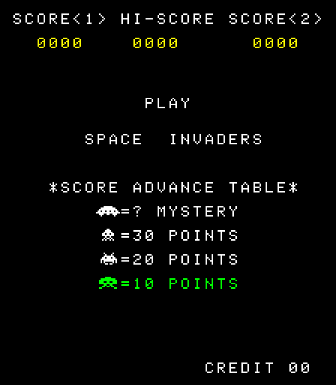 Space Invaders (Sharper)