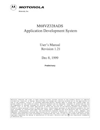 M68VZ328 Application Development System (1999)