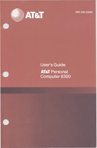AT&T 6300 User's Guide