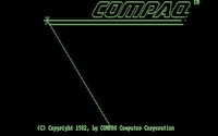 COMPAQ Portable with Monochrome Graphics (1983)