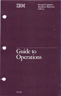 IBM 5150 Guide to Operations (Aug 1981)