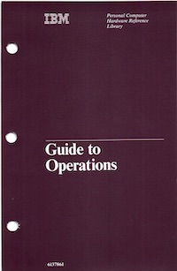 IBM 5160 Guide to Operations (Apr 1984)