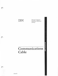 IBM 5170 Communications Cable