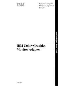 IBM Color/Graphics Monitor Adapter