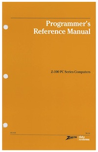 Programmer's Reference Manual (Z-100 Series)