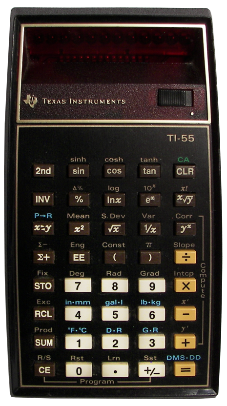 TI-55 Programmable Calculator