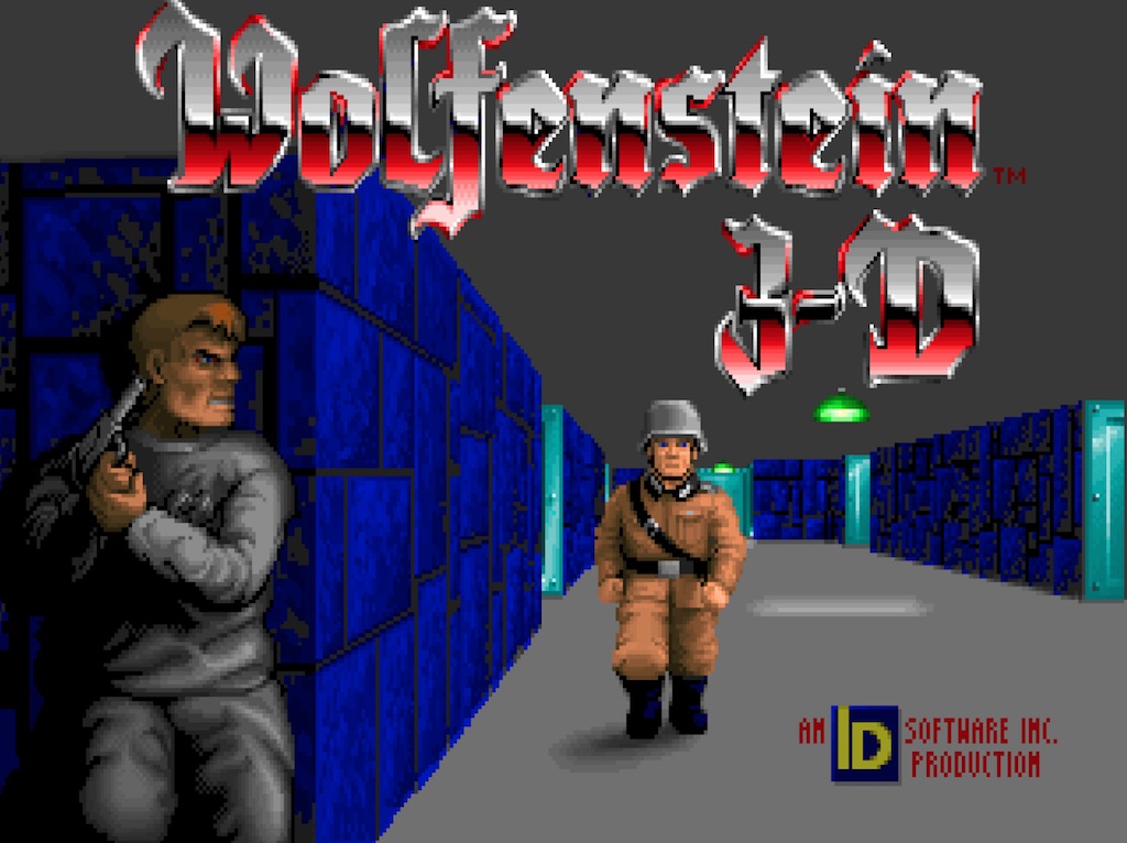 Wolfenstein 3D 1.4 Intro Screenshot