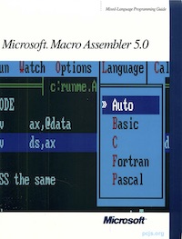 MASM 5.00 Mixed-Language Programming Guide