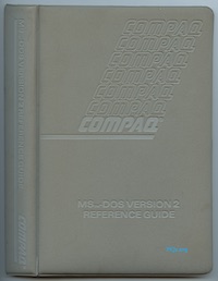 COMPAQ MS-DOS Version 2 Reference Guide (Oct 1984)