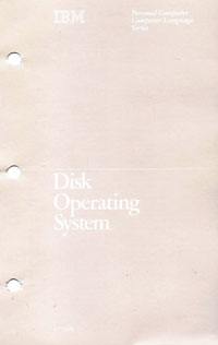 IBM PC Disk Operating System 1.00