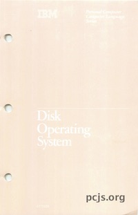 IBM PC Disk Operating System 1.10
