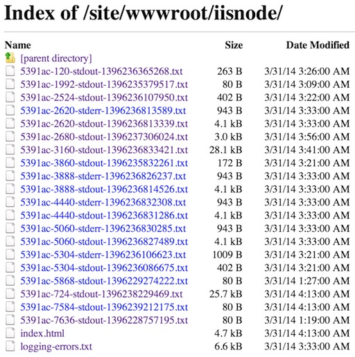 Azure Logs