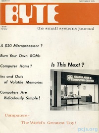 BYTE, November 1975