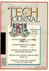 PC Tech Journal, Mar 1984