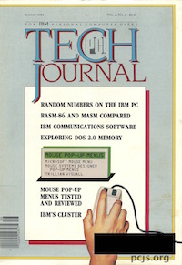 PC Tech Journal, Aug 1984