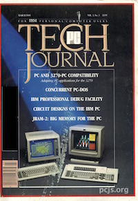PC Tech Journal, Mar 1985