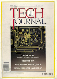 PC Tech Journal, Jan 1986