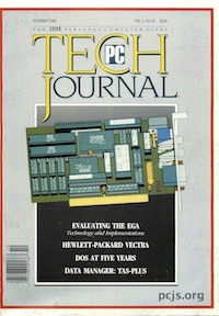 PC Tech Journal, Oct 1986