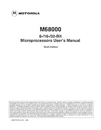 M68000 User's Manual (1993)