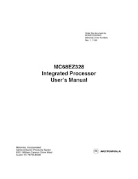 MC68EZ328 Integrated Processor User’s Manual (1998)