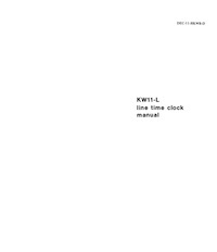 KW11 Line Time Clock Manual (Apr 1973)