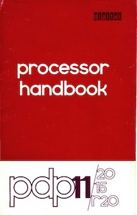 PDP-11/20 Handbook (1971)