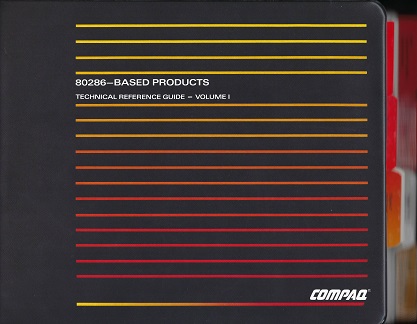 COMPAQ 80286-Based Products Technical Reference Guide (Volume I, May 1987)