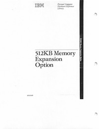 IBM 5170 512KB Memory Expansion