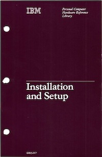 IBM 5170 Installation and Setup (Mar 1984)