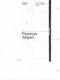 IBM 5170 Prototype Adapter
