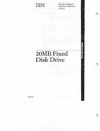IBM 5170 20MB Fixed Disk Drive