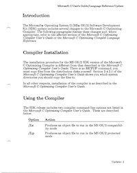 MS C 5.0 User's Guide (1987 PRE UPD)
