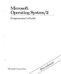 MS OS/2 Programmer's Guide (1987 PRE)
