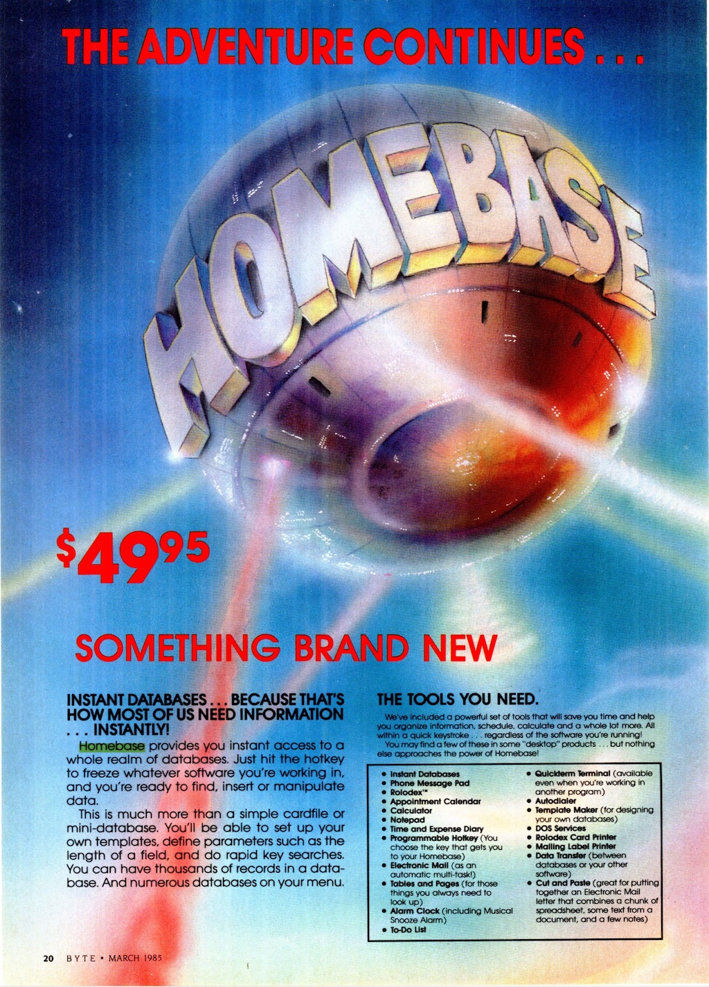 HomeBase Ad, Page 1