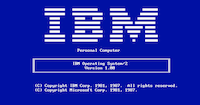 IBM OS/2 1.0 (1987)